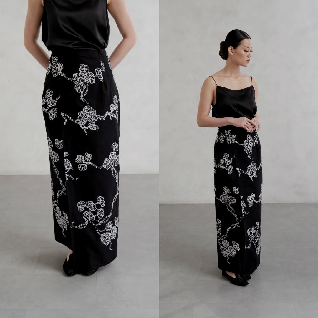 Batik Wrap Skirt
