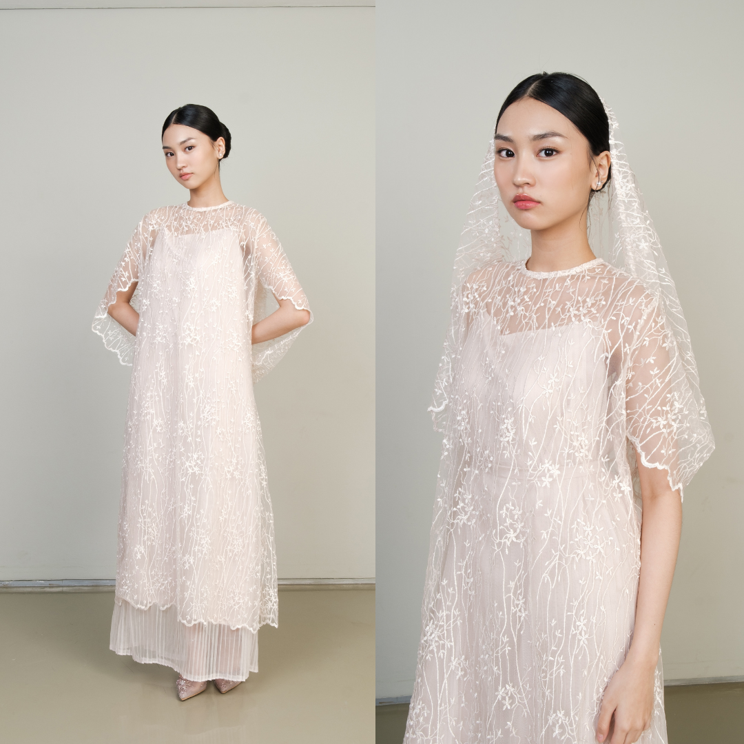 Alaya Cape Dress