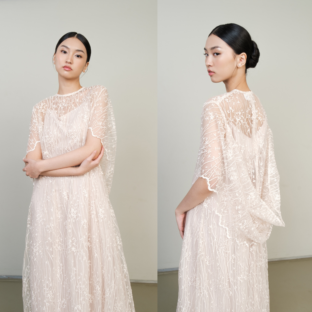 Alaya Cape Dress