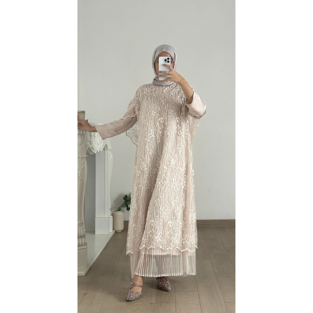 Alaya Cape Dress