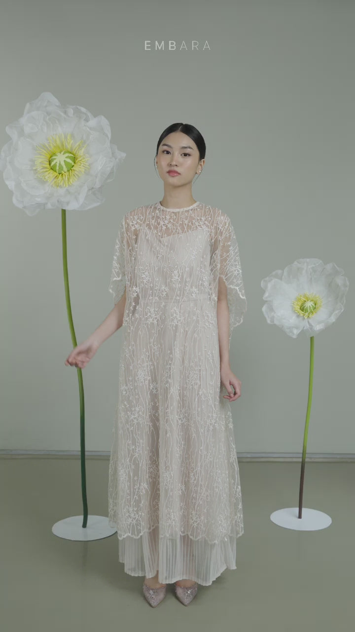 Alaya Cape Dress