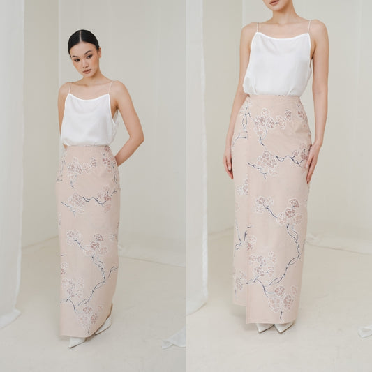 Batik Wrap Skirt