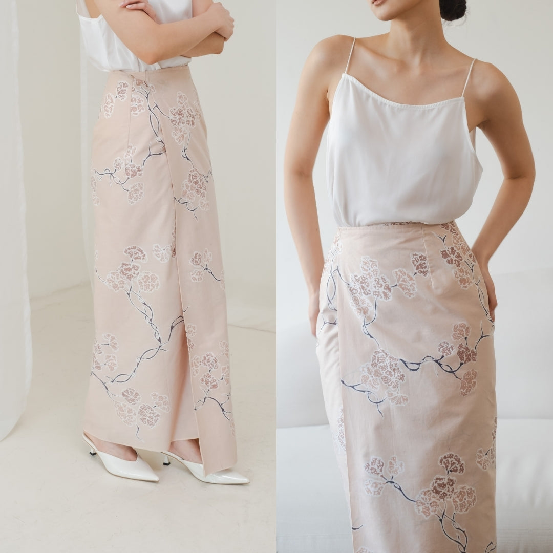 Batik Wrap Skirt