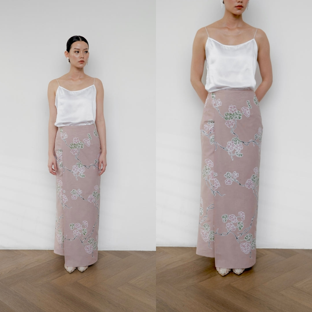 Batik Wrap Skirt