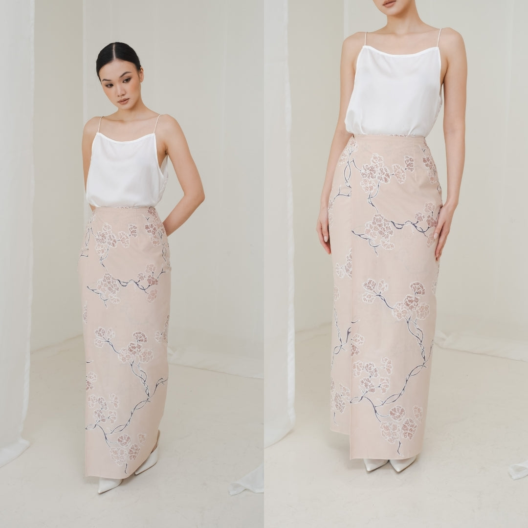 Batik Wrap Skirt